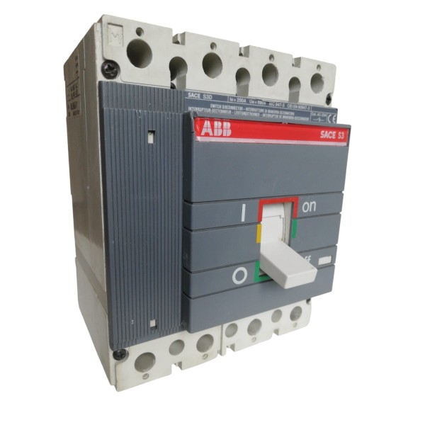 Interrupteur sectionneur S3D250 4P 250A